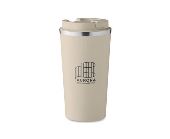 Doppelwandiger Becher 510 ml Beige -  MO6579-13