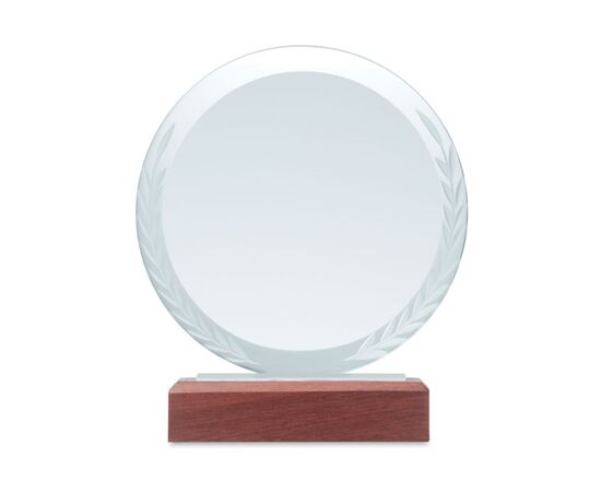 Runder Pokal Kristallglas Braun -  MO6586-01