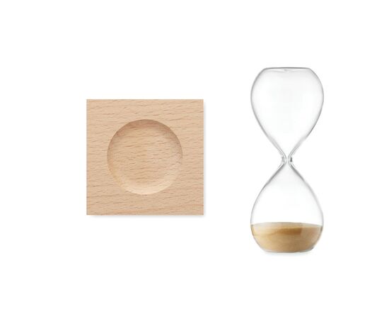Sablier en verre 5 minutes Beige -  MO6588-13