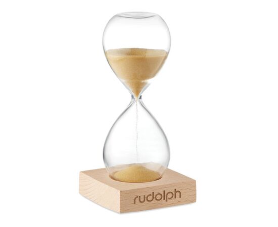 Sablier en verre 5 minutes Beige -  MO6588-13