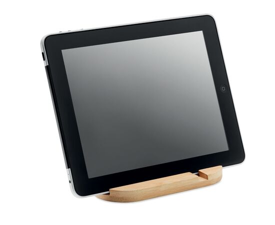 Bamboo tablet/smartphone stand Wood -  MO6603-40