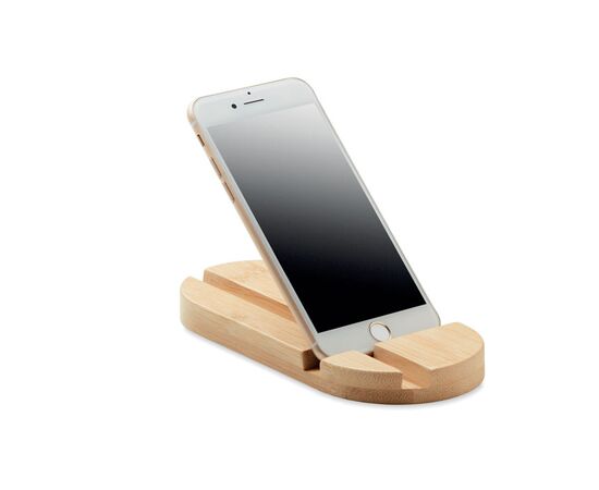 Bamboo tablet/smartphone stand Wood -  MO6603-40