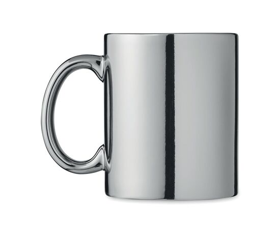 Keramikbecher metallic 300 ml Glänzendes silber -  MO6607-17