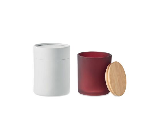 Plantaardige waskaars 120 gr Bordeaux -  MO6612-02