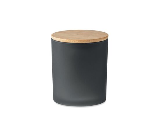 Kerze im Glas 120 g Schwarz -  MO6612-03