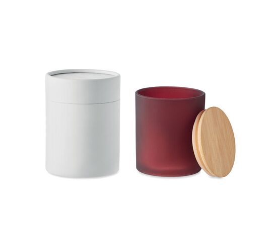 Plantaardige waskaars 200 gr Bordeaux -  MO6613-02