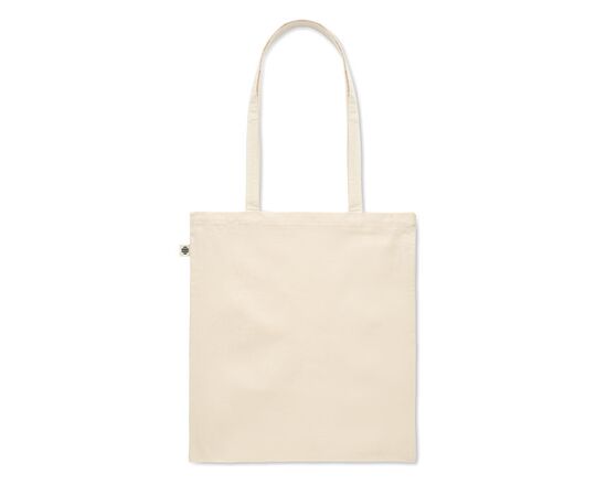 Sac shopping en coton biologiqu Beige -  MO6632-13
