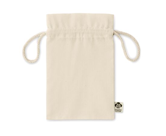 Sac cadeau coton biologique S Beige -  MO6634-13