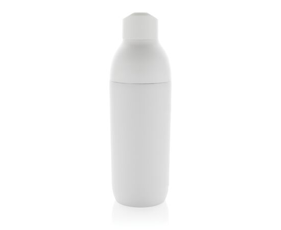 Flow Vakuumflasche aus RCS recyceltem Stainless-Steel Weiß - XD Xclusive P435.543