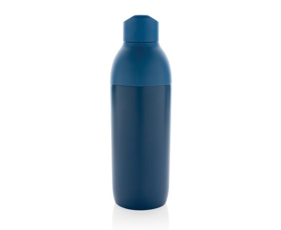 Flow Vakuumflasche aus RCS recyceltem Stainless-Steel Blau - XD Xclusive P435.545