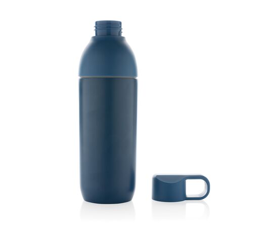 Flow Vakuumflasche aus RCS recyceltem Stainless-Steel Blau - XD Xclusive P435.545