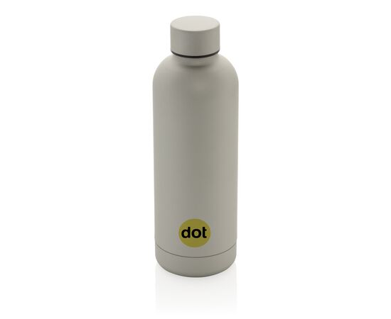 Bouteille isotherme 500ml en acier inoxydable recyclé RCS Argent - XD Collection P435.700