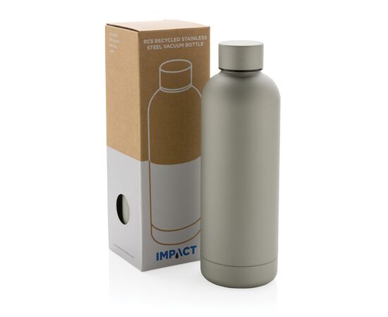 Bouteille isotherme 500ml en acier inoxydable recyclé RCS Argent - XD Collection P435.700