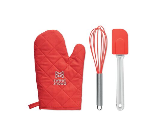 Bakgerei set Rood -  MO6647-05