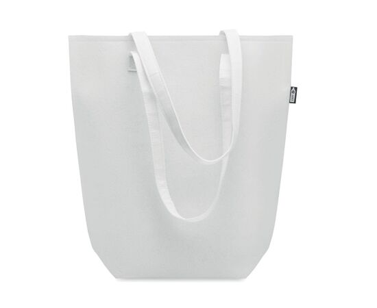 RPET felt event/shopping bag White -  MO6660-06