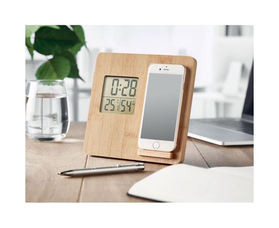 Bamboe weerstation Hout -  MO6665-40