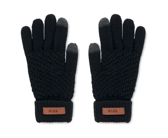 Rpet tactile gloves Black -  MO6667-03