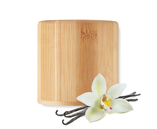 Plantaardige waskaars 160 gr Hout -  MO6668-40