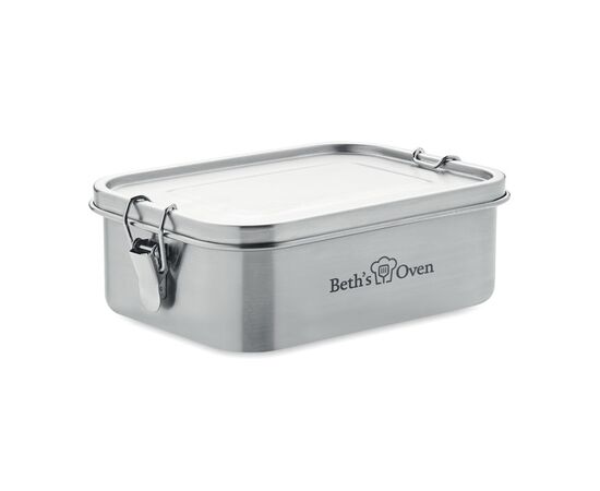 Boîte à lunch en acier inox Argent mat -  MO6671-16