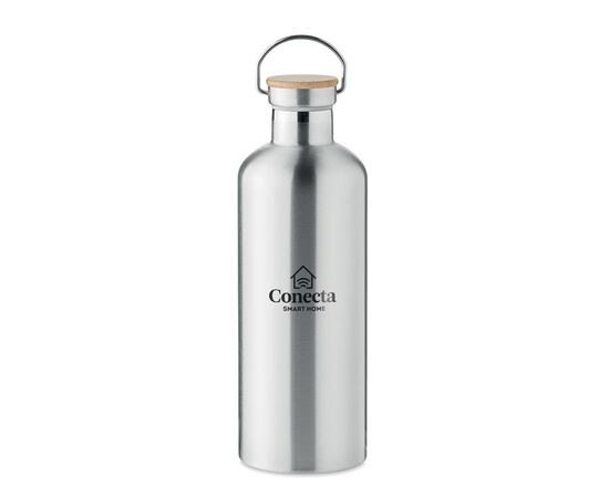 Double wall flask 1,5L Matt silver -  MO6676-16