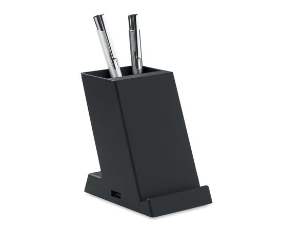 Wireless charger ABS 15W Black -  MO6679-03