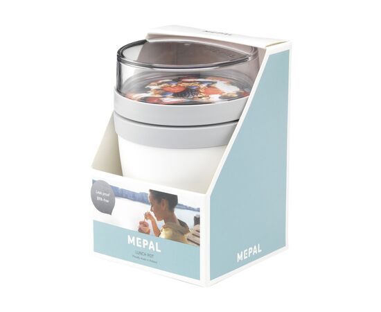 Mepal Lunchpot Ellipse 500 ml contenant de nourriture Blanc - Mepal 137010