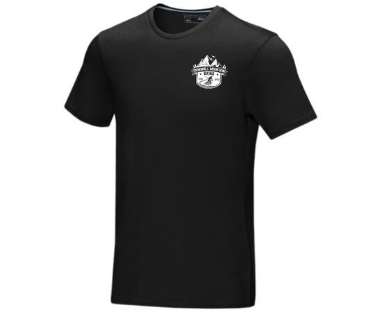 T-shirt Azurite bio manches courtes homme Noir - Elevate NXT 37506993