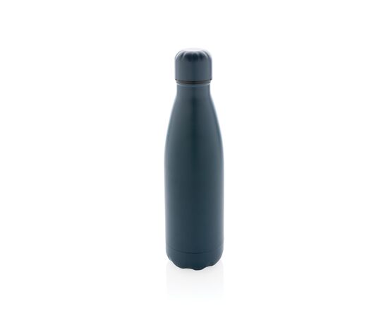 Solid colour vacuum stainless steel bottle 500 ml Blue - XD Collection P436.465