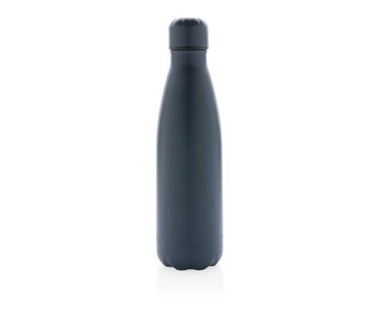 Solid colour vacuum stainless steel bottle 500 ml Blue - XD Collection P436.465
