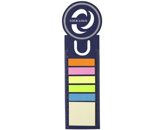 Lesezeichen aus Pappe Clay Rot -  3115.008