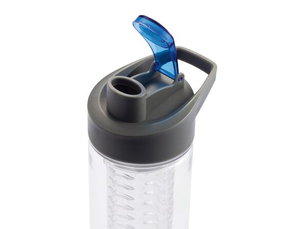 Waterfles met infuser Blauw - XD Collection P436.055