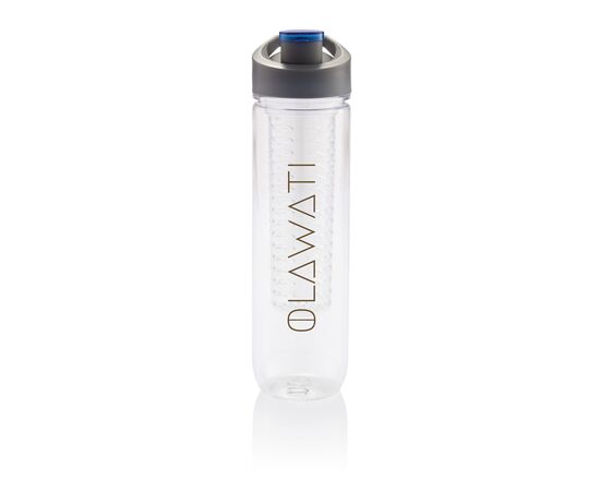 Waterfles met infuser Blauw - XD Collection P436.055