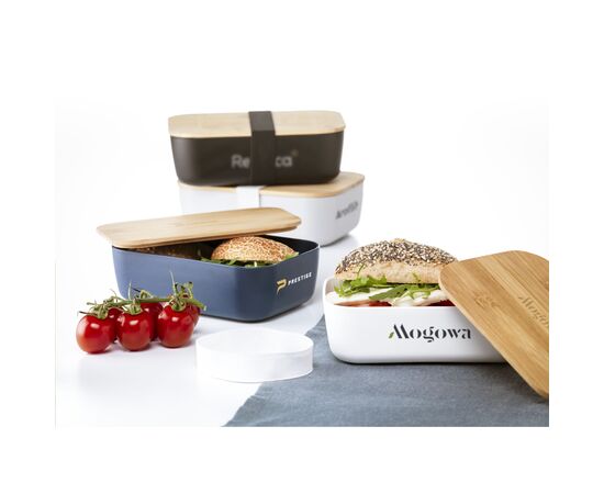 Midori Bamboo Lunchbox Schwarz -  572898