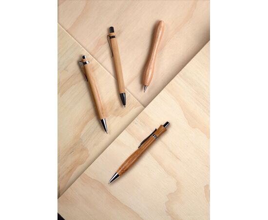 Bamboe balpen Colorado Zwart -  3804.001