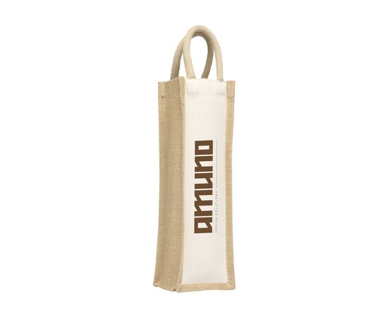 Jute Canvas Wine Bag Weintasche Neutral -  214142