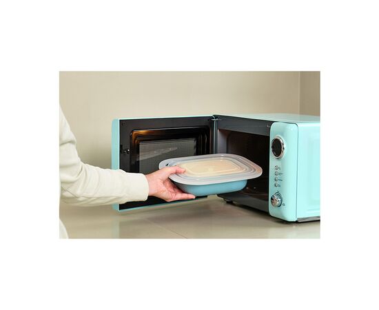 Mepal Cirqula multi use rectangular bowl 2 L lunchbox Nordic black - Mepal 284198