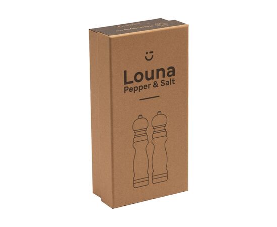 Louna Pepper & Salt Classic moulin à sel et poivre Bois -  624644