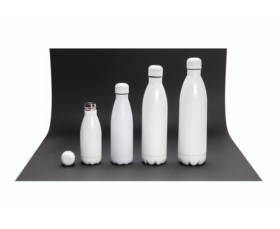 Bouteille isotherme en acier 1L Blanc - XD Collection P436.913