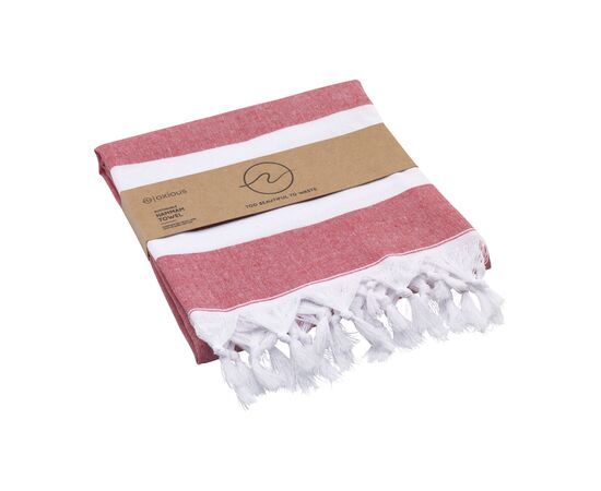 Oxious Hammam Towels - Promo serviette Rouge - Oxious W05660
