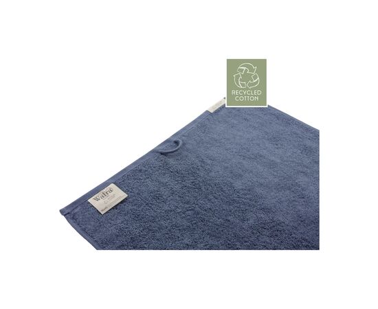 Walra Towel Remade Cotton 50 x 100 Handtuch Blau - Walra 189632
