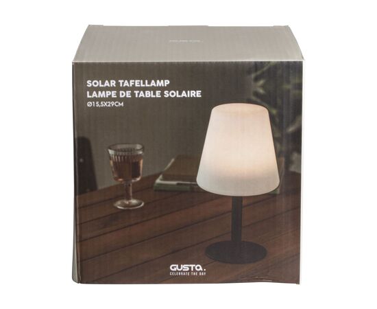 Gusta Lampe de table solaire Blanc - Gusta 192910
