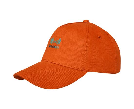 Casquette Doyle 5 panneaux Orange - Elevate Life 38677330 Casquette Doyle 5 panneaux Orange - Elevate Life 38677330
