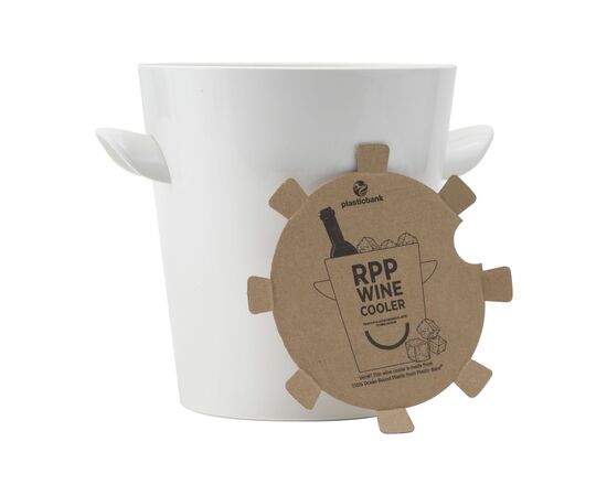 Plastic Bank Champagne Cooler wijnkoeler Wit -  W32810
