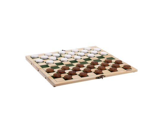 Rackpack Gamebox Checkers Wood - RackPack W42144
