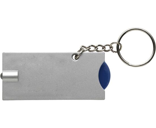 Schlüsselanhänger aus Kunststoff Madeleine Blau -  1987.005