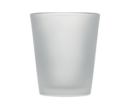 Sublimatie borrelglas 44ml Transparant wit -  MO6920-26