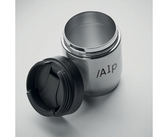 2 in 1 double wall bottle 500ml Matt silver -  MO6948-16