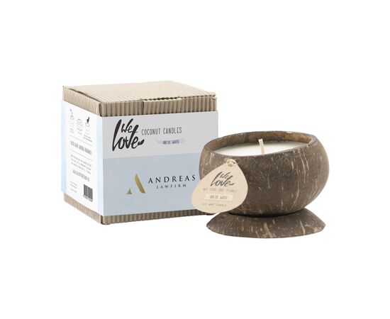 We Love The Planet Coconut Candle Kerze Arctic White - We Love The Planet 105510 We Love The Planet Coconut Candle Kerze Arctic White - We Love The Planet 105510