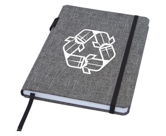 Carnet Orin A5 en RPET Gris - Marksman 10774280
