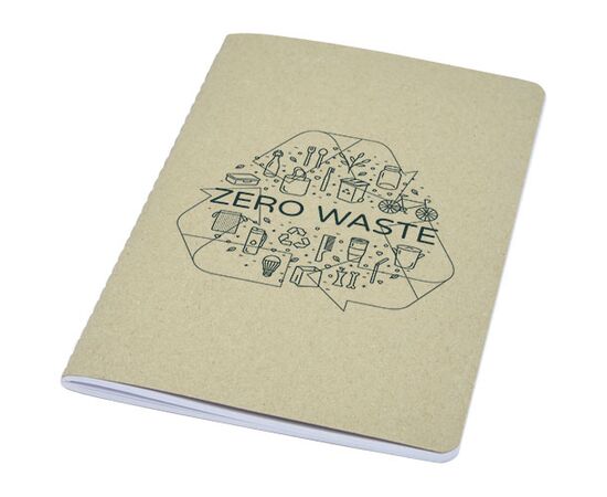 Gianna recycled cardboard notebook Natural  - Unbranded 10774806